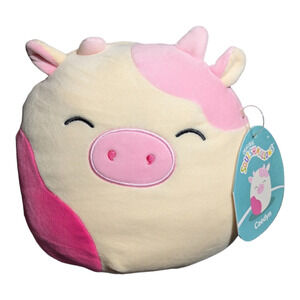 Squishmallows Original Squad Caedyn the Pink Cow 7.5" Plush NWT